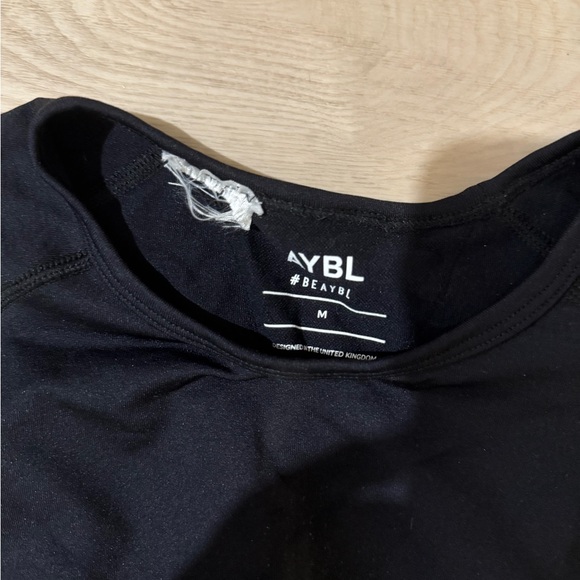 AYBL Black Cropped Top - Picture 3 of 3